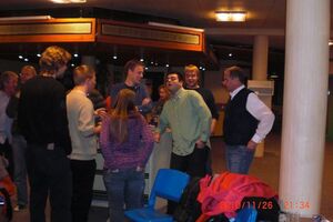 Jusos Heilbronn mit Reinhold Gall beim Bowlen in der Ballei NSU