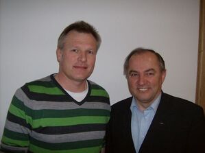 Rainer Hinderer und Josip Juratovic