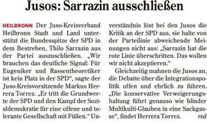 Heilbronner Stimme, 29.9.2010