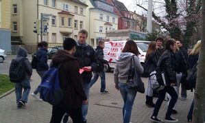 Im Einsatz vor Ort an der Gustav-von-Schmoller Schule Heilbronn