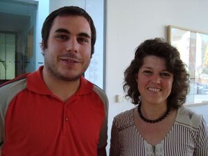 Christian Eheim und Ute Vogt.